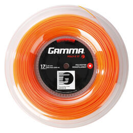 Cordajes De Tenis Gamma Poly Z  200m orange